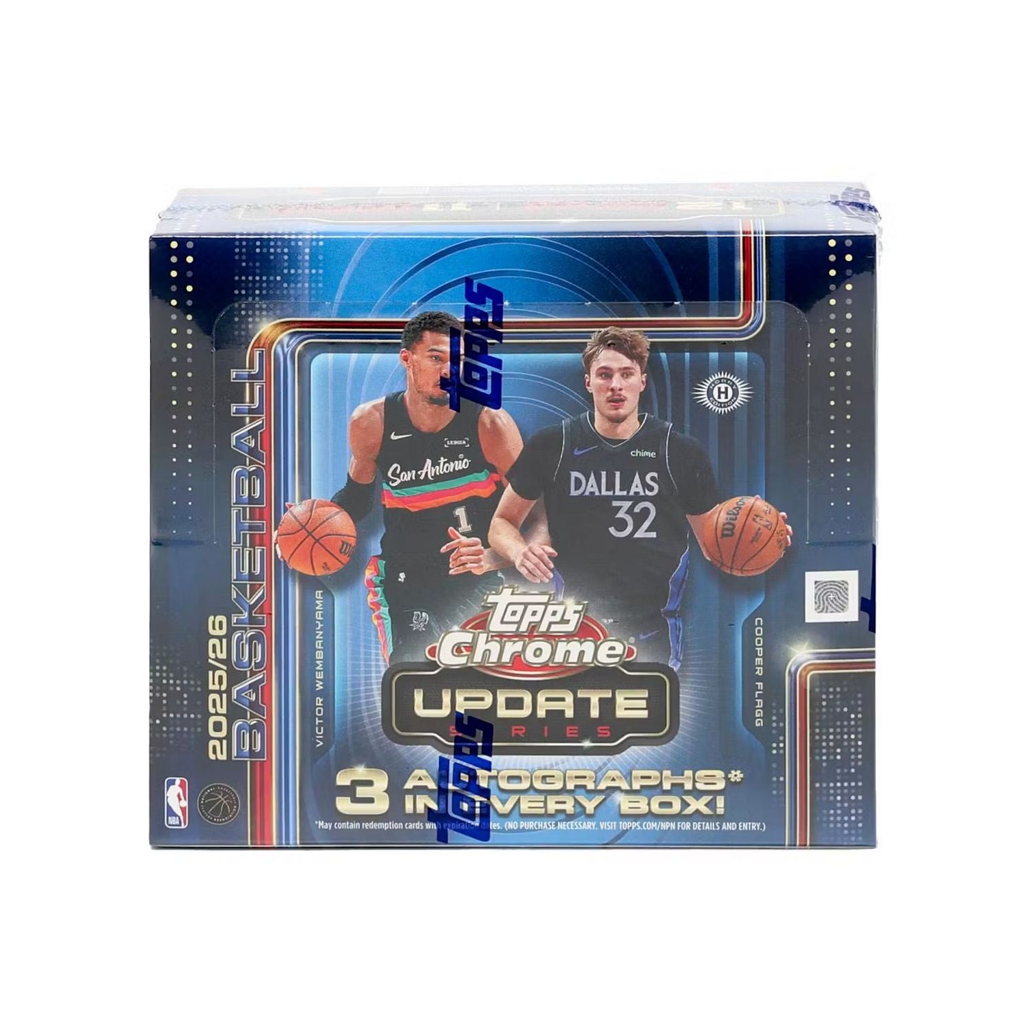 2025-26 Topps Chrome Update Series Basketball Jumbo Box、Topps、kayou
