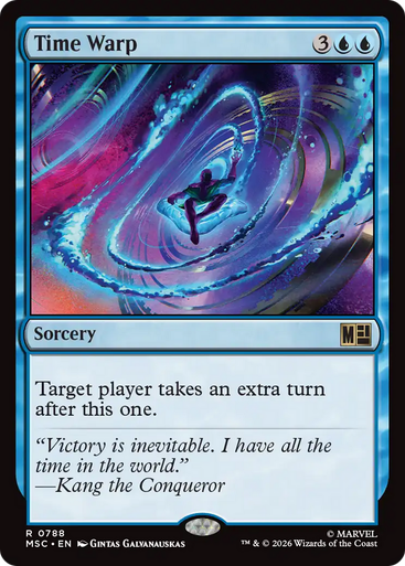 Time Warp (Foil) | Marvel Super Heroes Commander、Magic: The Gathering、kayou