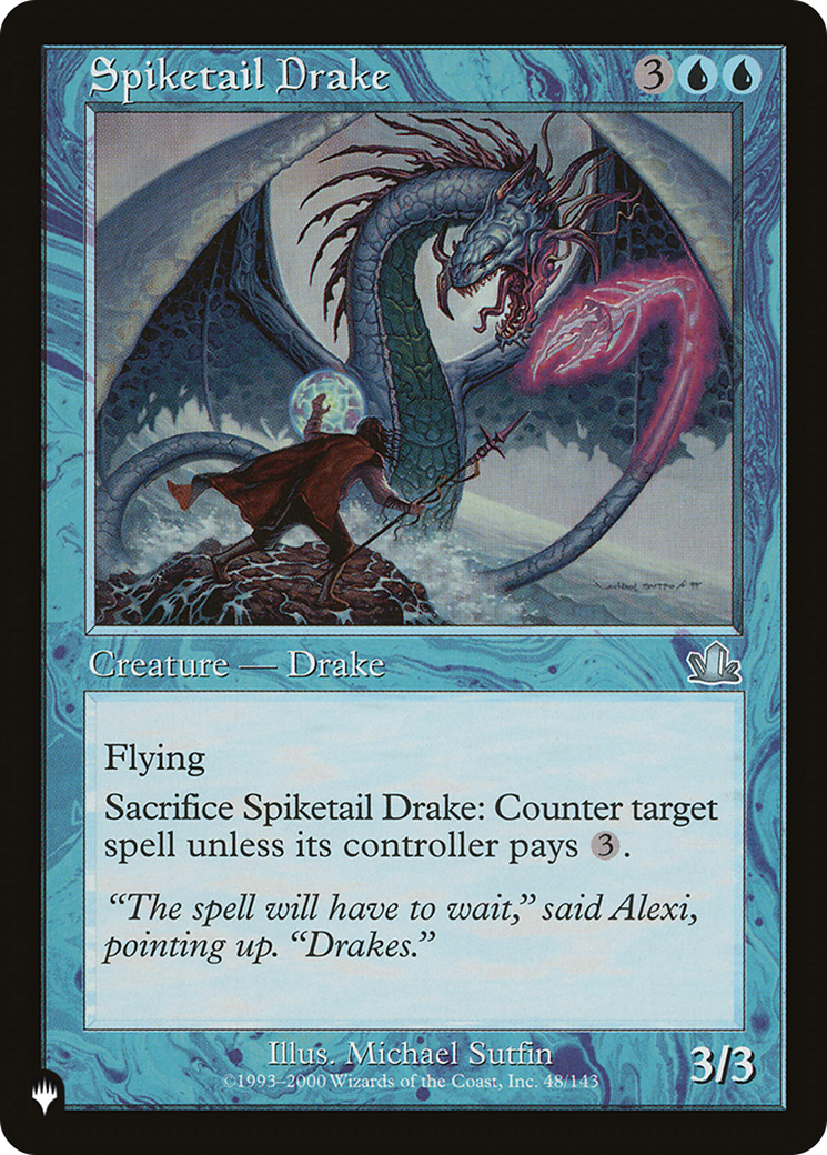 Spiketail Drake (LIST-48/143) - The List、Wizards of the Coast、kayou