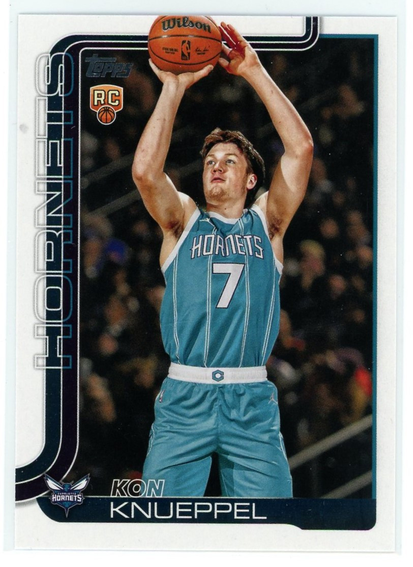NBA 2025-26 Topps Basketball Companion Card Kon Knueppel CC-13 Rookie、ToyWiz、kayou