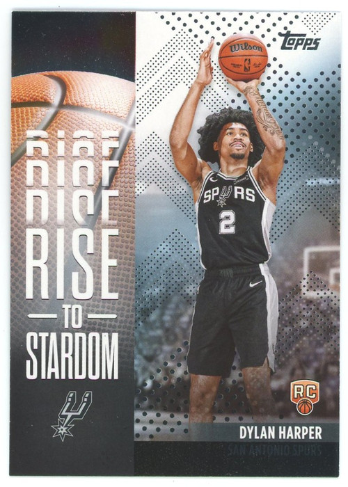 NBA 2025-26 Topps Basketball Rise to Stardom Dylan Harper RTS-2 Rookie、ToyWiz、kayou
