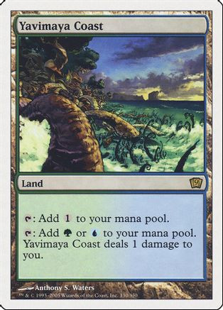 Yavimaya Coast (9ED-330) - 9th Edition、Wizards of the Coast、kayou