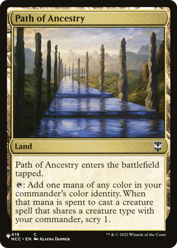 Path of Ancestry (NCC) (LIST-419/093) - The List、Wizards of the Coast、kayou
