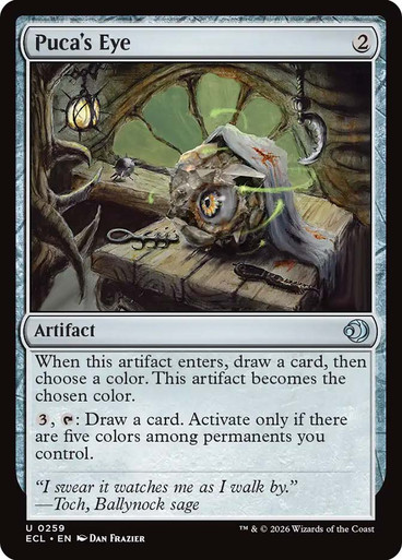 Puca's Eye SGL-MTG-ECL-259-ENN、Magic: The Gathering、kayou