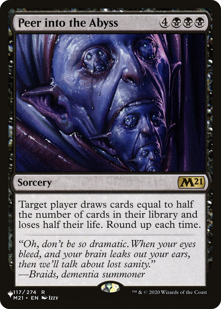 Peer into the Abyss (LIST-117/274) - The List、Wizards of the Coast、kayou