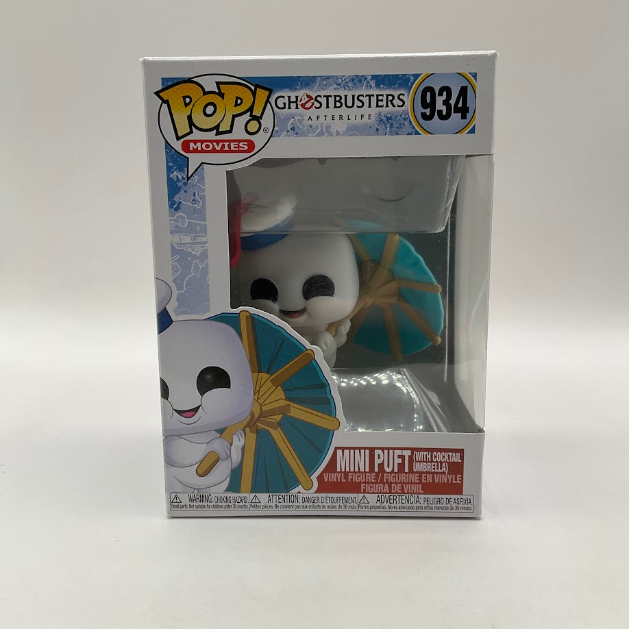 Mini Puft (With Cocktail Umbrella) Funko Pop! Ghostbusters Afterlife #934、Funko、kayou