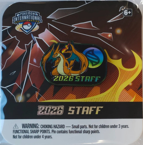 EUIC STAFF 2026 Mega Charizard Y Pin Badge、Pokemon、kayou