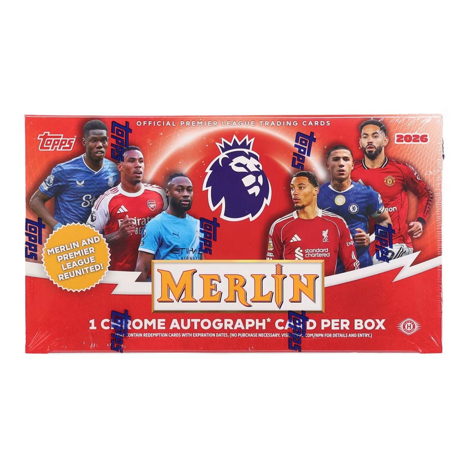 2025-26 Topps Merlin Premier League EPL Soccer Hobby Box、Topps、kayou
