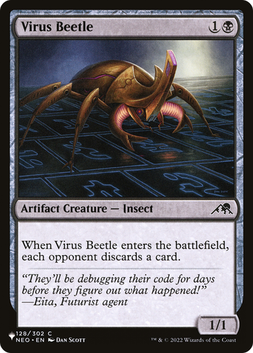 Virus Beetle (LIST-128/302) - The List、Wizards of the Coast、kayou