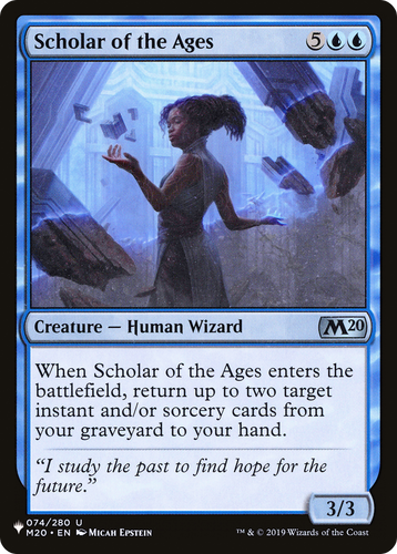 Scholar of the Ages (LIST-074/280) - The List、Wizards of the Coast、kayou