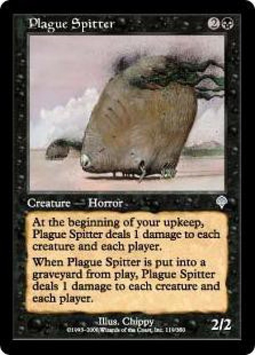 MtG Invasion Uncommon Plague Spitter #119、ToyWiz、kayou