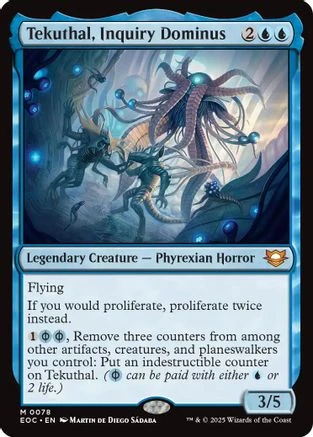 Tekuthal, Inquiry Dominus (EOC-078) - Commander: Edge of Eternities、Wizards of the Coast、kayou