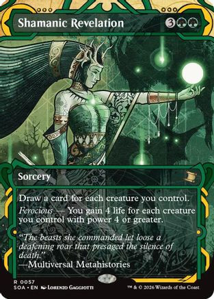 Shamanic Revelation (SOA-057) - Secrets of Strixhaven: Mystical Archive Foil、Wizards of the Coast、kayou