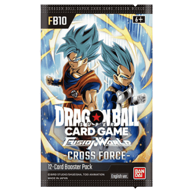 Dragon Ball Super TCG: Fusion World - Cross Force - Booster Pack FB10、Bandai、kayou