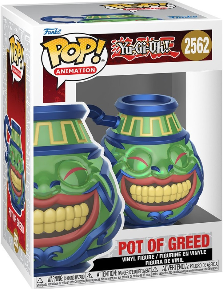 Funko Yugioh POP! Animation Pot Of Greed Vinyl Figure #2562 (Pre-Order ships November)、ToyWiz、kayou