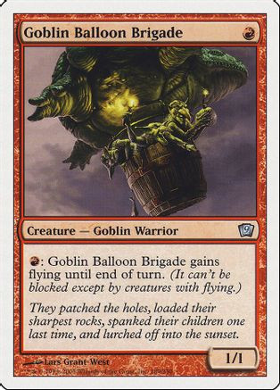 Goblin Balloon Brigade (9ED-189) - 9th Edition Foil、Wizards of the Coast、kayou