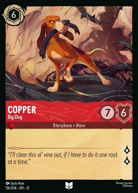 Copper - Big Dog (Foil) | Wilds Unknown、Disney Lorcana、kayou
