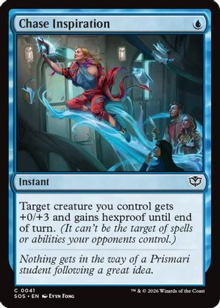 Chase Inspiration (SOS-041) - Secrets of Strixhaven、Wizards of the Coast、kayou