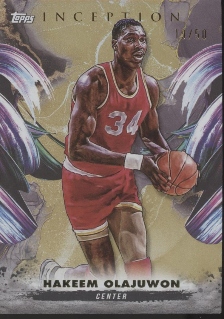 Hakeem Olajuwon 2025 Topps Inception 19/50 #100、Collector Store LLC、kayou