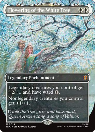 Flowering of the White Tree (Borderless Foil) | The Hobbit、Magic: The Gathering、kayou