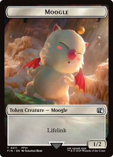 {Moogle Token} // {Treasure Token} (MTG-FIN-T11T23-ENN)、Magic: The Gathering、kayou