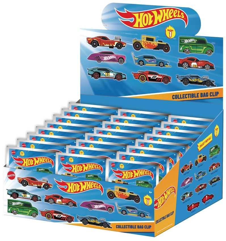 3D Figural Bag Clip Hot Wheels Series 1 Mystery Box 24 Packs (Pre-Order ships March)、ToyWiz、kayou