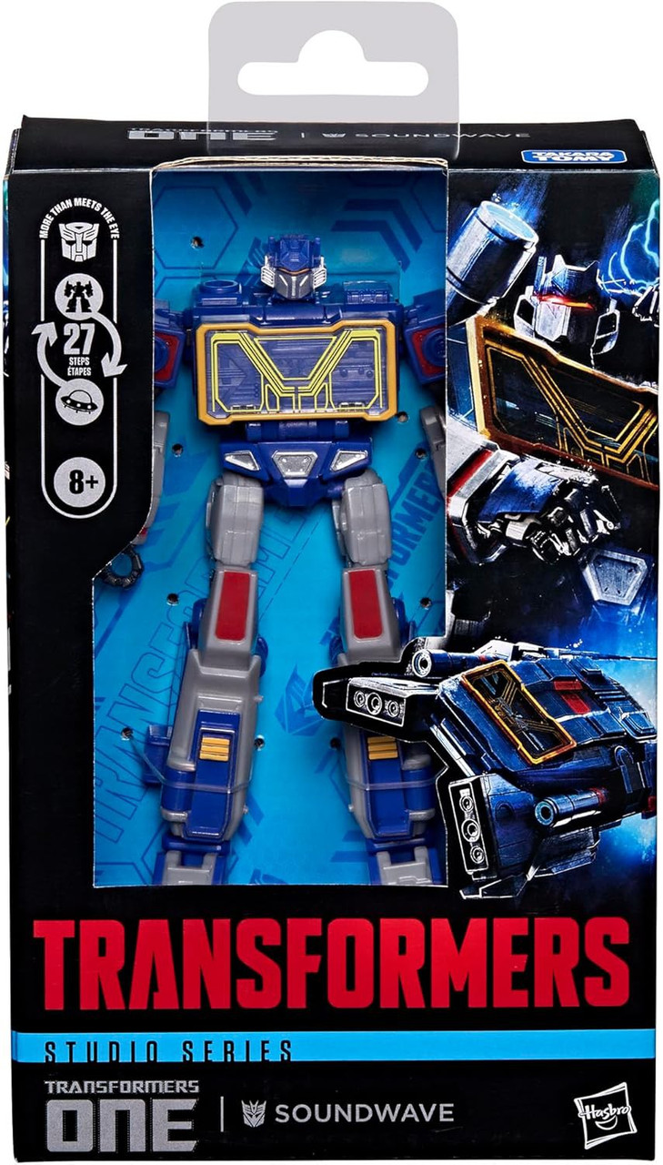 Transformers ONE Studio Series Soundwave Deluxe Action Figure、ToyWiz、kayou