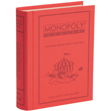 Monopoly Junior: Vintage Bookshelf Edition、WS Game Company、kayou