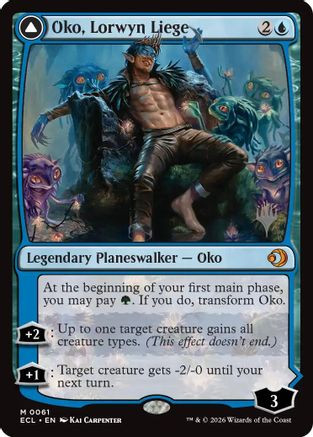 Oko, Lorwyn Liege (PPECL-061) - Promo Pack: Lorwyn Eclipsed Foil、Wizards of the Coast、kayou
