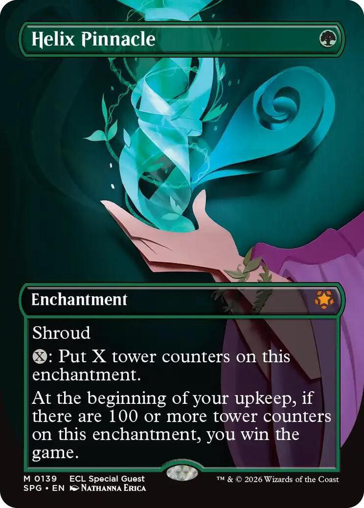 MtG Special Guest Mythic Rare FOIL Helix Pinnacle #139、ToyWiz、kayou