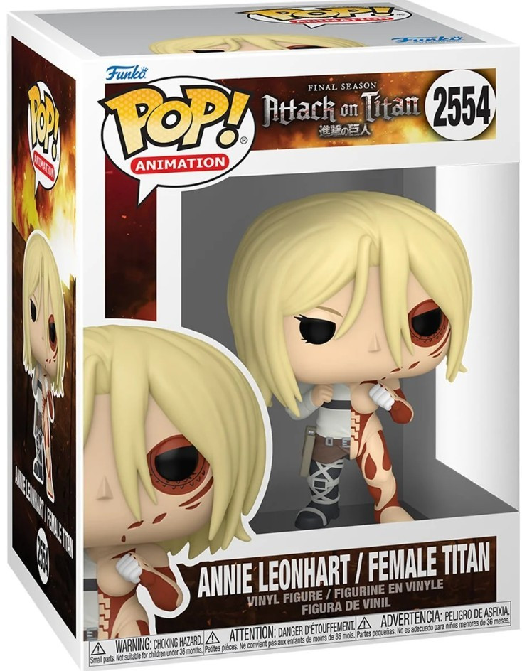 Funko Age of Titan POP! Animation Annie Leonhart/Female Titan Vinyl Figure #2554 (Pre-Order ships October)、ToyWiz、kayou