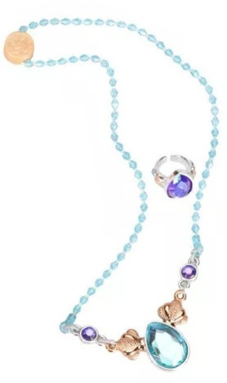 Disney Princess Style Collection Ariel Necklace & Ring Costume Jewelry Set for Kids、ToyWiz、kayou