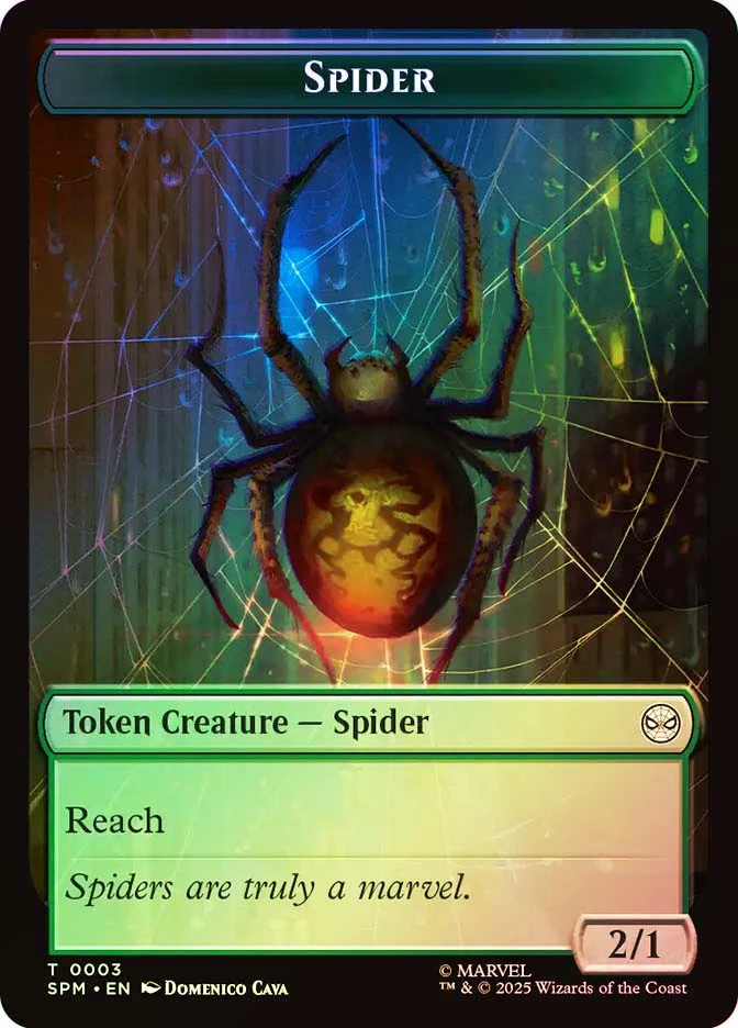 {Food Token} // {Spider Token}、Magic: The Gathering、kayou