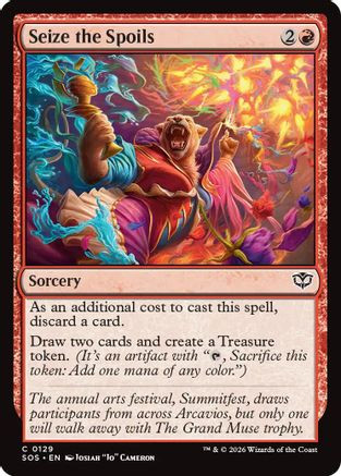 Seize the Spoils (SOS-129) - Secrets of Strixhaven、Wizards of the Coast、kayou