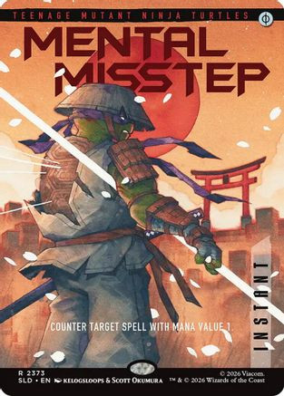 Mental Misstep (2373) (SLD-2373) - Secret Lair Drop Series Foil、Wizards of the Coast、kayou