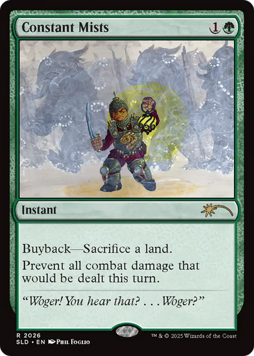 Constant Mists (Foil) (Secret Lair - Phil Foglio) | Secret Lair Drops、Magic: The Gathering、kayou