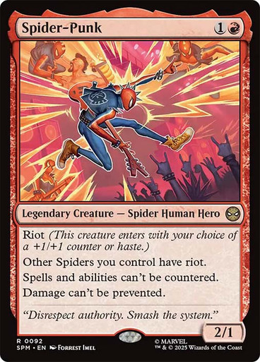 Spider-Punk (SPM-092)、Magic: The Gathering、kayou