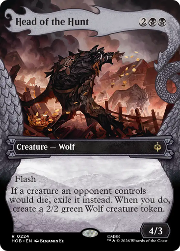 Head of the Hunt (Dragon Hoard Frame) | The Hobbit、Magic: The Gathering、kayou
