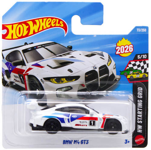 Hot Wheels HW Starting Grid BMW M4 GT3 Diecast Car、ToyWiz、kayou