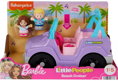 Fisher Price Little People Barbie Beach Cruiser Vehicle & Figure Set、ToyWiz、kayou