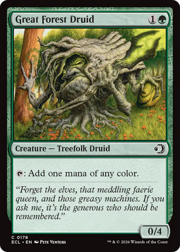 Great Forest Druid (Foil) | Lorwyn Eclipsed、Magic: The Gathering、kayou