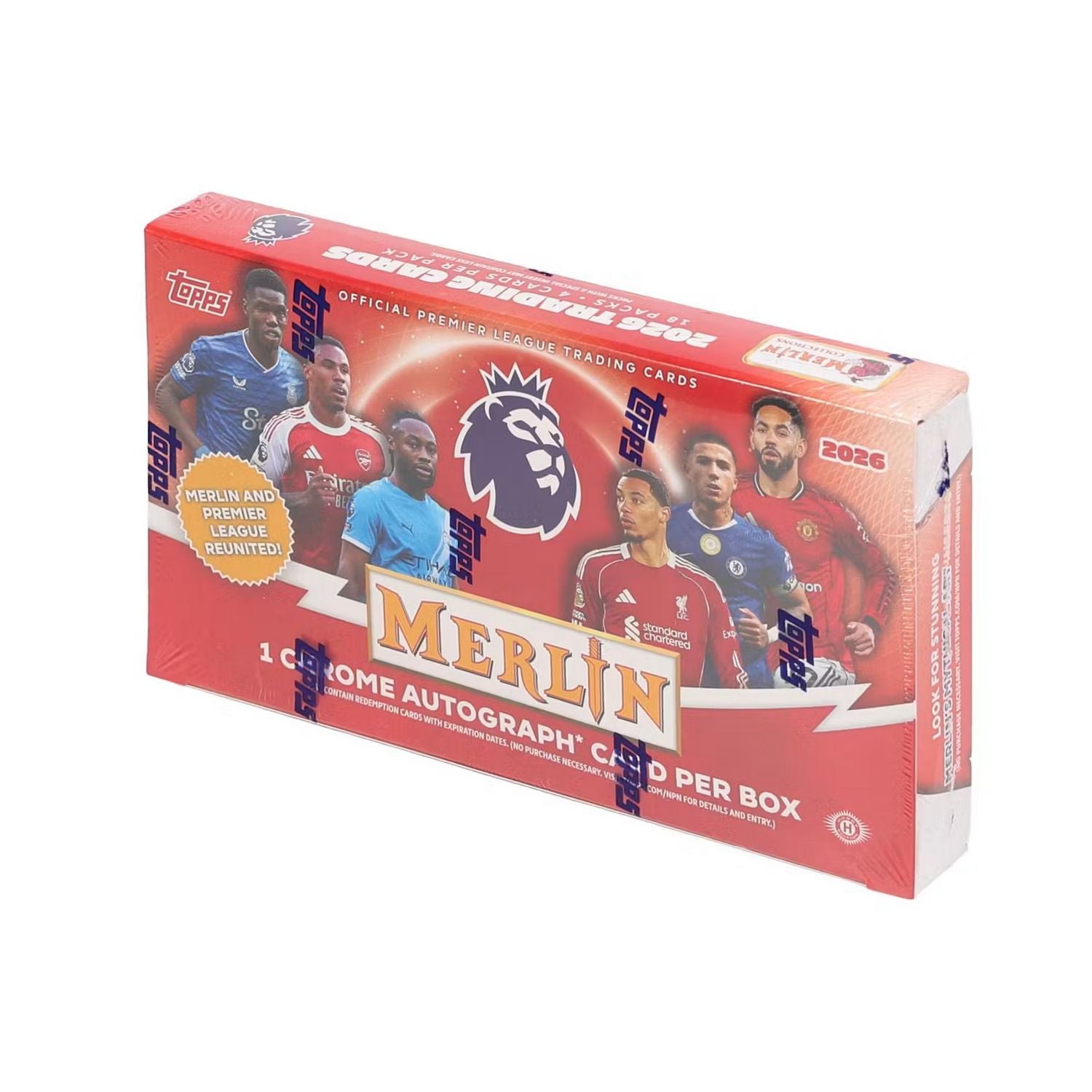 2025-26 Topps Merlin Premier League EPL Soccer Hobby Box、Topps、kayou