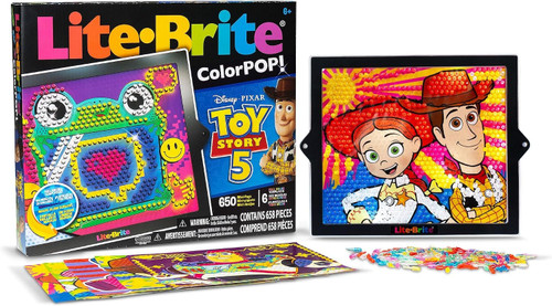 Lite Brite Disney / Pixar Toy Story 5 Color POP! Set 650 Pieces!、ToyWiz、kayou