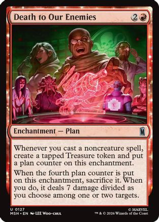 Death to Our Enemies (MSH-127) - Marvel Super Heroes Foil、Wizards of the Coast、kayou