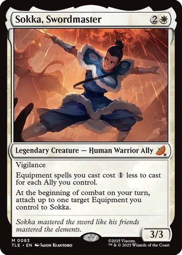 Sokka, Swordmaster、Magic: The Gathering、kayou