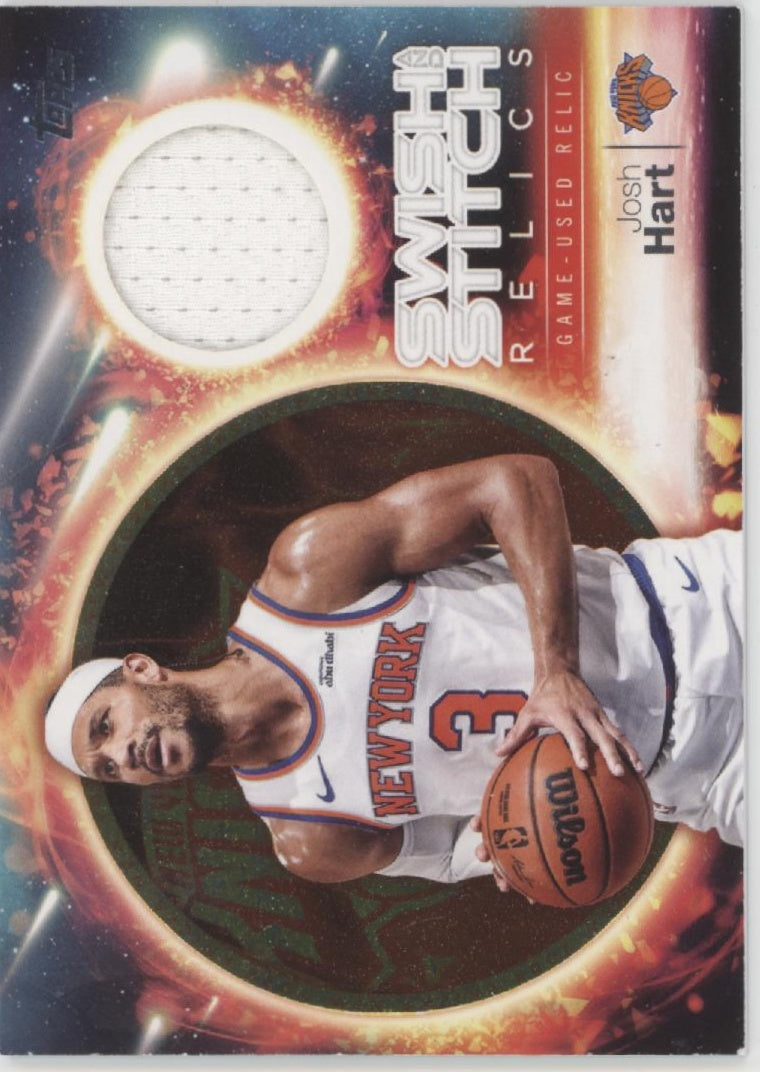Josh Hart 2025-26 Topps Swish & Stitch Swatch #SST-JH、Collector Store LLC、kayou