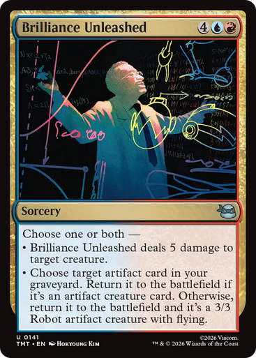 Brilliance Unleashed (Foil) | Teenage Mutant Ninja Turtles、Magic: The Gathering、kayou