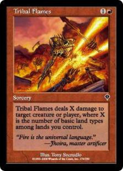 MtG Invasion Common Tribal Flames #176、ToyWiz、kayou