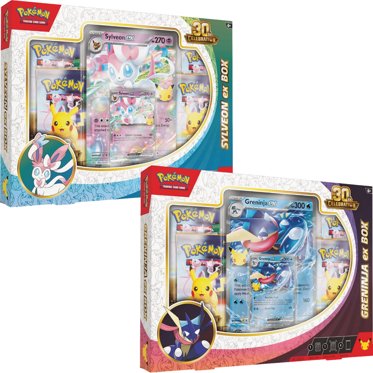 Pokemon: 30th Celebration - Sylveon ex / Greninja ex Box、The Pokémon Company、kayou