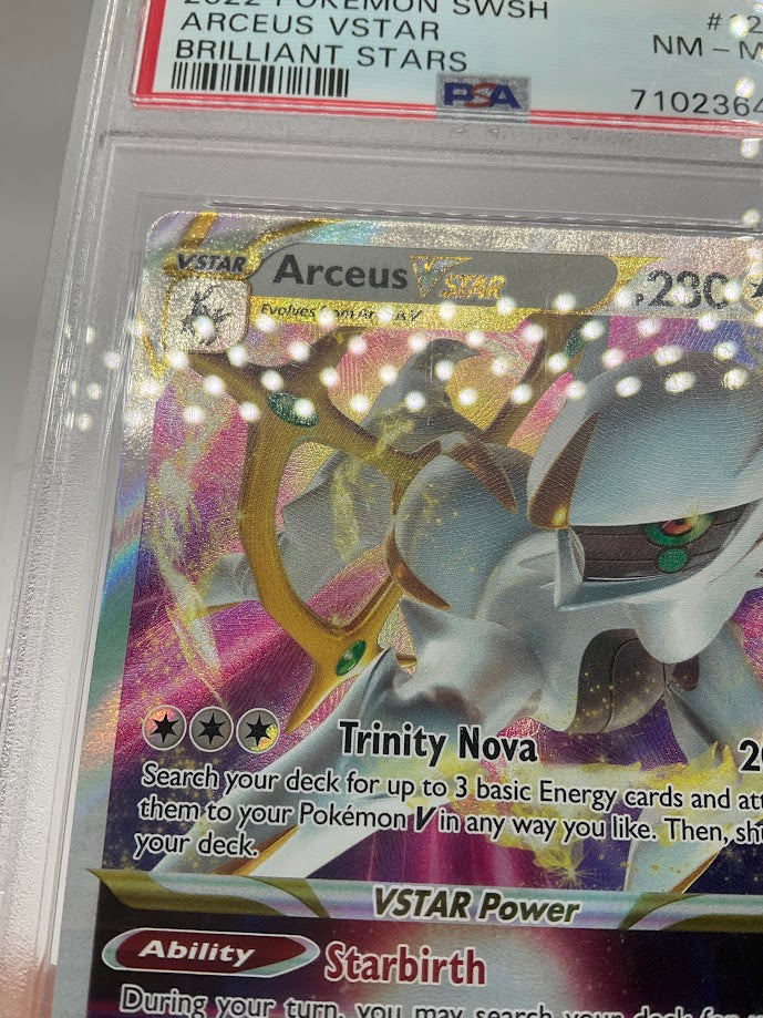 Arceus VSTAR Pokemon Brilliant Stars #123 PSA 8、Collector Store LLC Gaming、kayou